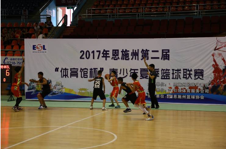  青少年篮球联赛开幕，青春风暴席卷赛场