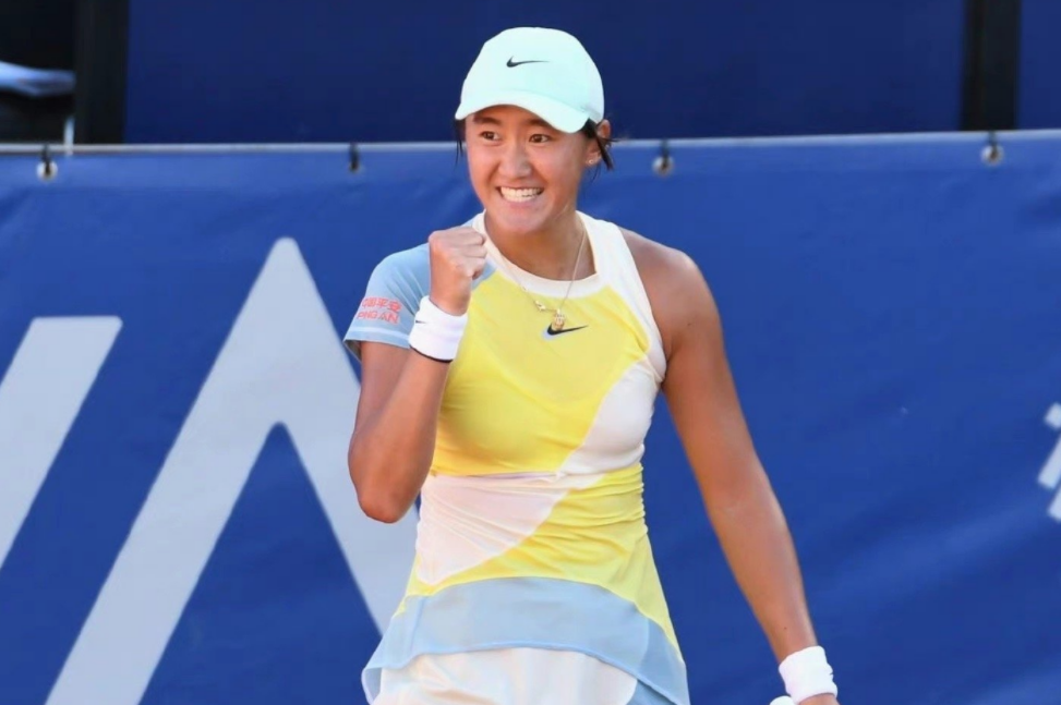  王曦雨美网黑马奔袭，中国小花首进大满贯十六强